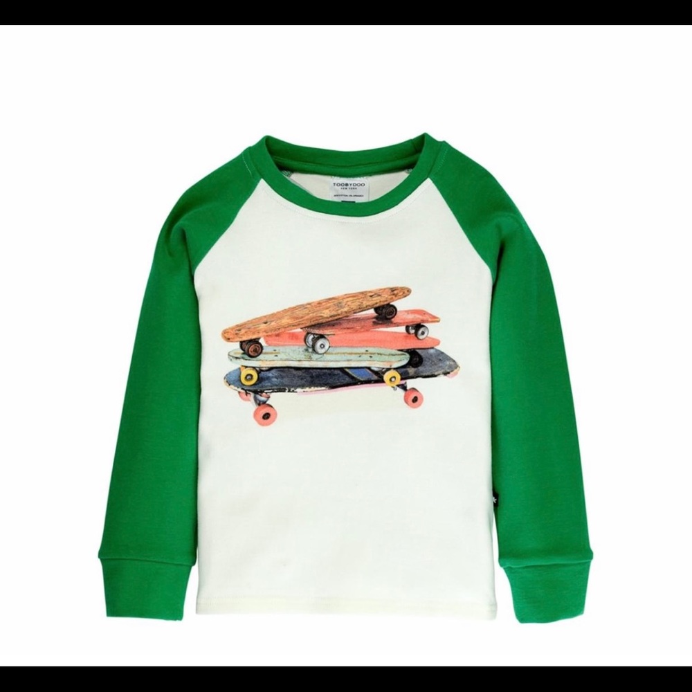 Toobydoo Boys Baseball Tee